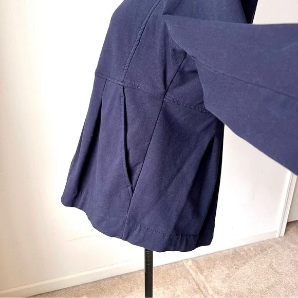 ANTHROPOLOGIE MOTTO Cotton Peplum Cardigan Blazer—SZ. Medium - Picture 5 of 11